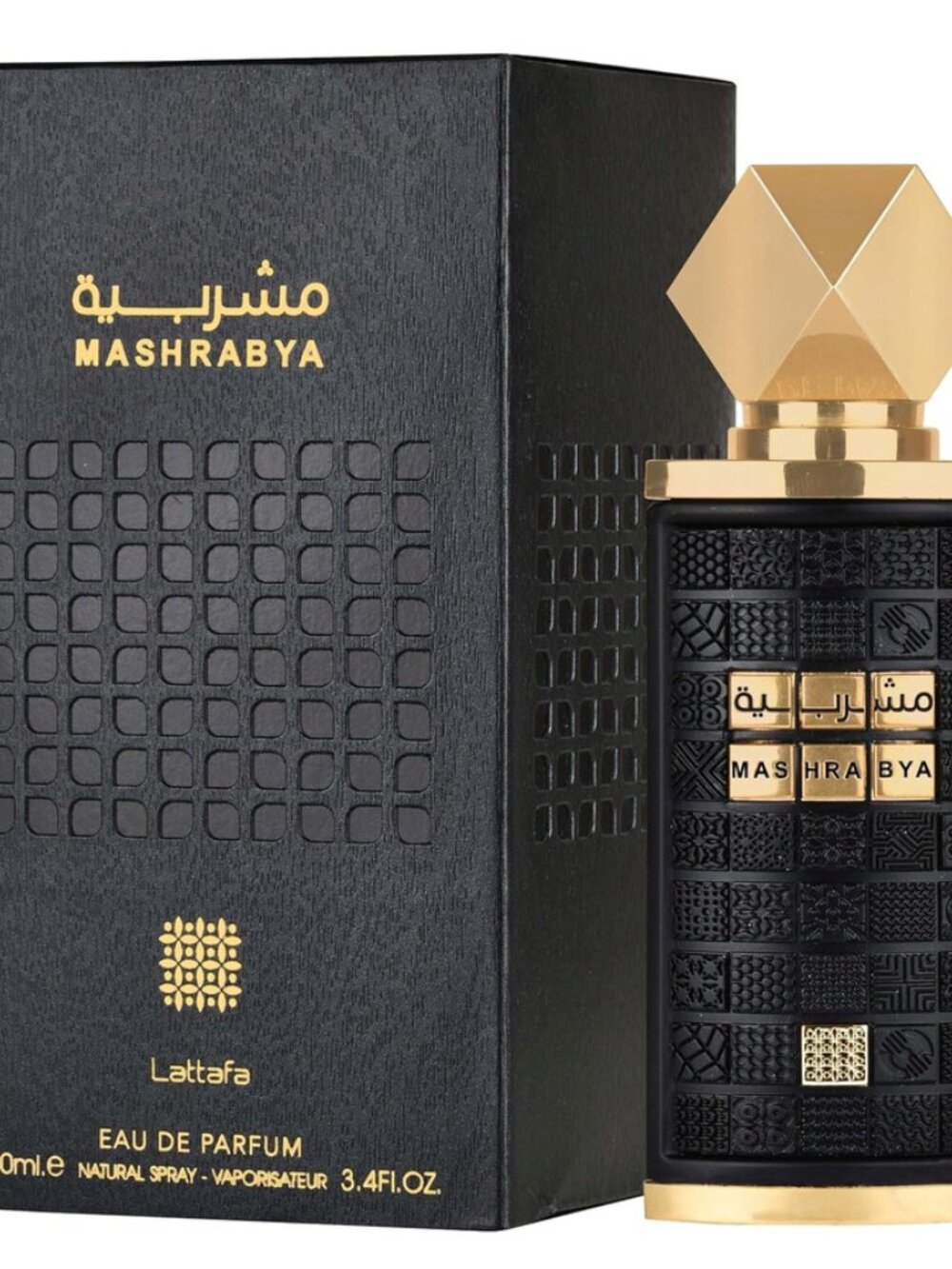 Lattafa Mashrabya Eau de Parfum Spray for Men 3.4oz New Sealed Box $90